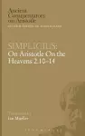 Simplicius Aristotle Heavens cover