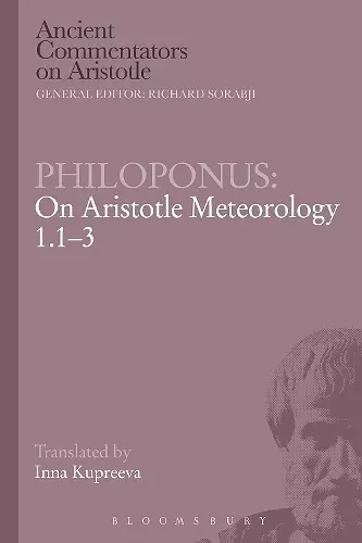 Philoponus: On Aristotle Meteorology 1.1-3 cover