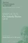 Simplicius: On Aristotle Physics 1.3-4 cover