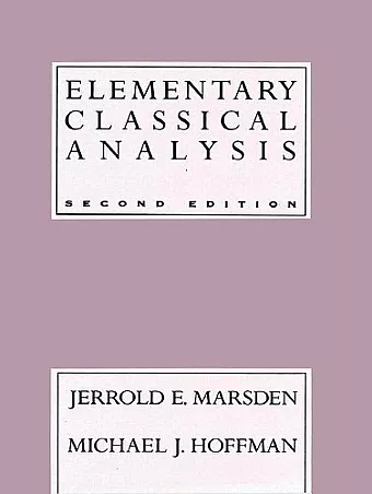 Elementary Classical Analysis cover