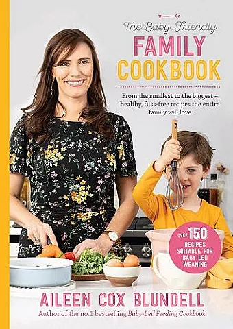 The Baby Friendly Family Cookbook cover