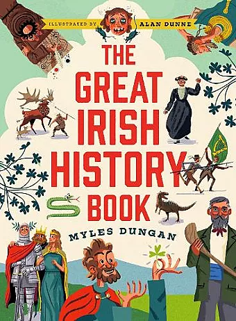The Great Irish History Book cover