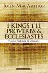 1 Kings 1 to 11, Proverbs, and Ecclesiastes cover