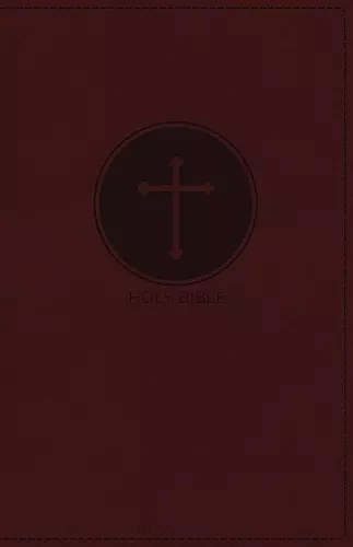 NKJV, Deluxe Gift Bible, Leathersoft, Burgundy, Red Letter, Comfort Print cover