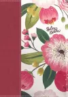 NKJV, The Woman's Study Bible, Cloth over Board, Pink Floral, Red Letter, Full-Color Edition cover