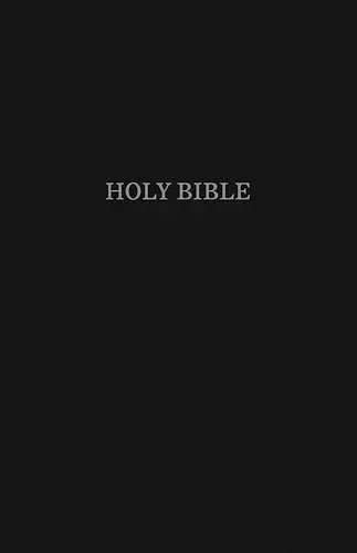 KJV Holy Bible: Gift and Award, Black Leather-Look, Red Letter, Comfort Print: King James Version cover