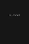 KJV Holy Bible: Gift and Award, Black Leather-Look, Red Letter, Comfort Print: King James Version cover