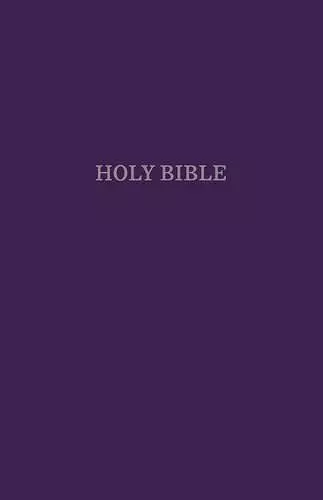 KJV Holy Bible: Gift and Award, Purple Leather-Look, Red Letter, Comfort Print: King James Version cover