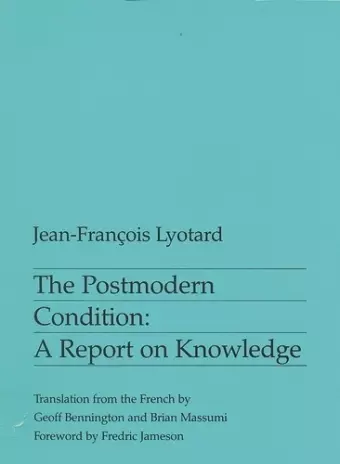 The Postmodern Condition cover