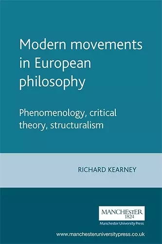 Modern Movements in European Philosophy cover