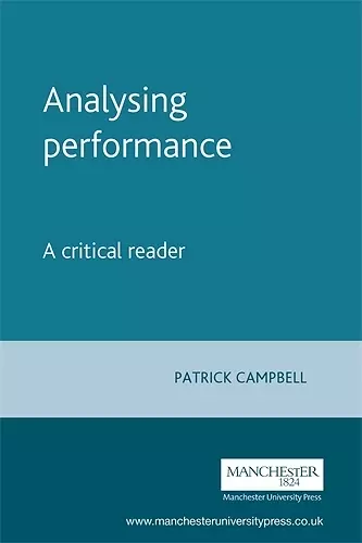 Analysing Performance cover