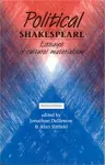 Political Shakespeare cover