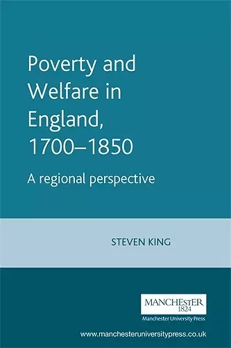 Poverty and Welfare in England, 1700–1850 cover