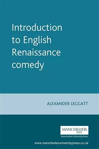 Introduction to English Renaissance Comedy cover