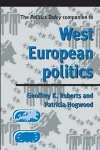 The Politics Today Companion to West European Politics cover