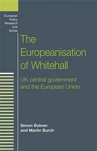 The Europeanisation of Whitehall cover