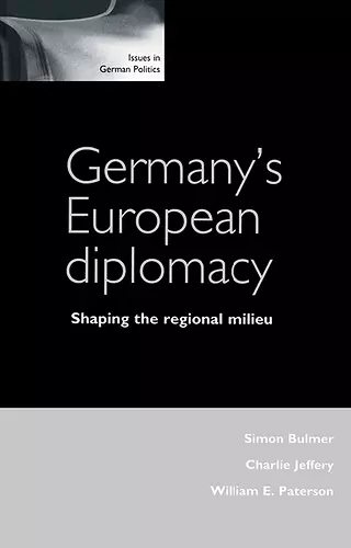 Germany's European Diplomacy cover