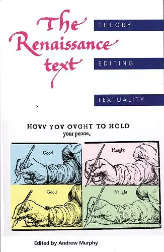 The Renaissance Text cover