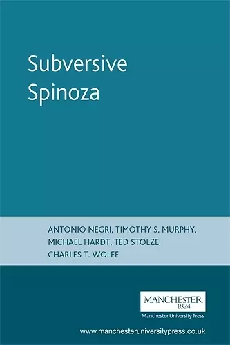 Subversive Spinoza cover