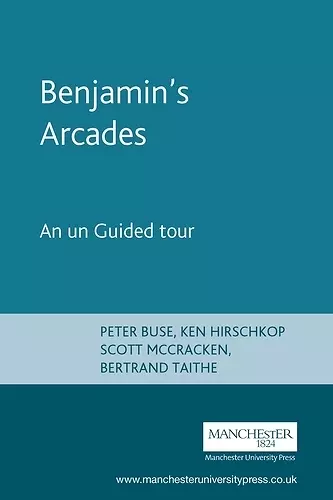 Benjamin's Arcades cover