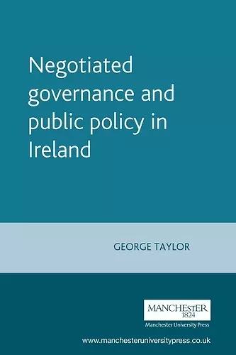 Negotiated Governance and Public Policy in Ireland cover