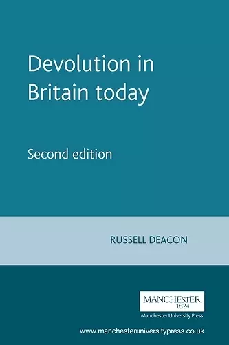 Devolution in Britain Today cover