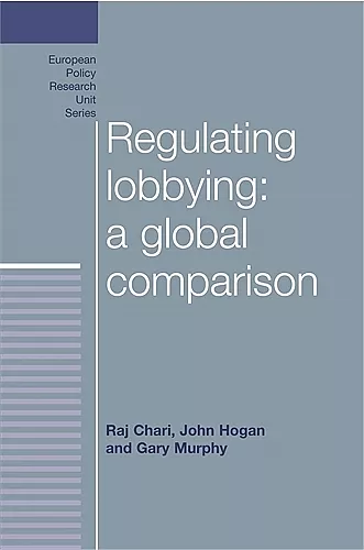Regulating Lobbying: a Global Comparison cover