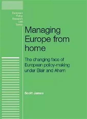 Managing Europe from Home cover
