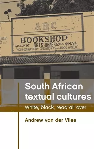 South African Textual Cultures cover