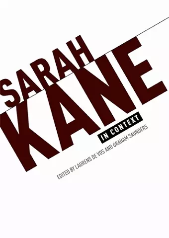 Sarah Kane in Context cover
