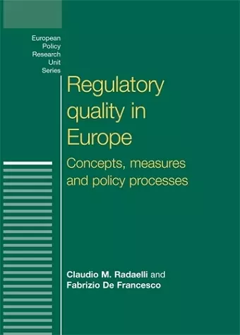 Regulatory Quality in Europe cover