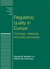 Regulatory Quality in Europe cover