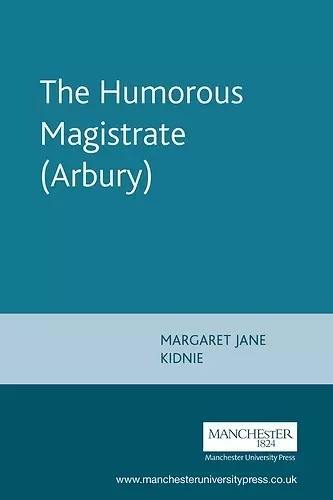 The Humorous Magistrate (Arbury) cover