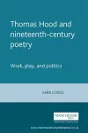 Thomas Hood and Nineteenth-Century Poetry cover