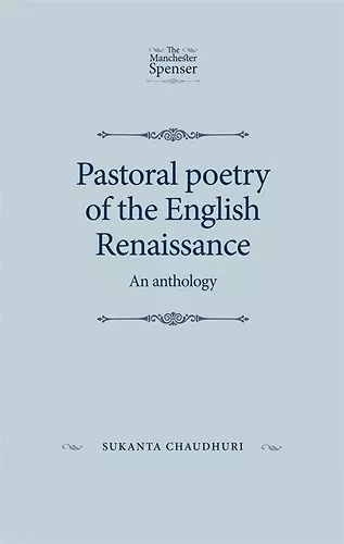 Pastoral Poetry of the English Renaissance cover