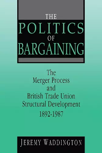 The Politics of Bargaining cover