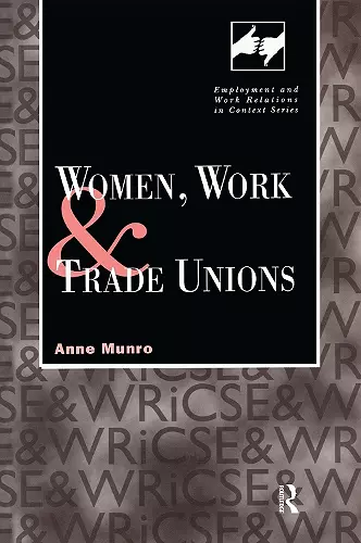 Women, Work and Trade Unions cover