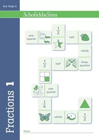 Fractions, Decimals and Percentages Book 1 (Year 1, Ages 5-6) cover