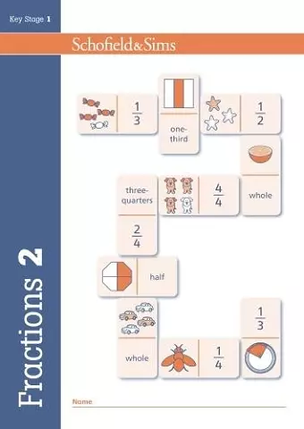 Fractions, Decimals and Percentages Book 2 (Year 2, Ages 6-7) cover