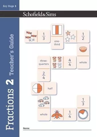 Fractions, Decimals and Percentages Book 2 Teacher's Guide (Year 2, Ages 6-7) cover