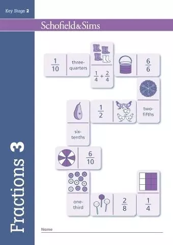 Fractions, Decimals and Percentages Book 3 (Year 3, Ages 7-8) cover