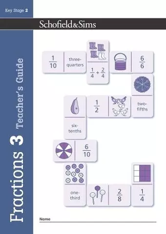 Fractions, Decimals and Percentages Book 3 Teacher's Guide (Year 3, Ages 7-8) cover