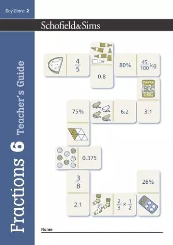 Fractions, Decimals and Percentages Book 6 Teacher's Guide (Year 6, Ages 10-11) cover