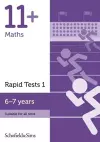 11+ Maths Rapid Tests Book 1: Year 2, Ages 6-7 cover