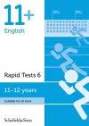 11+ English Rapid Tests Book 6: Year 6-7, Ages 11-12 cover