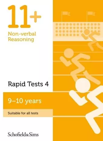 11+ Non-verbal Reasoning Rapid Tests Book 4: Year 5, Ages 9-10 cover