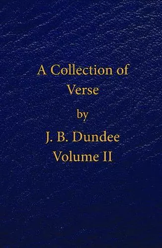 A Collection of Verse - Volume II cover