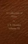 A Collection of Verse - Volume III cover