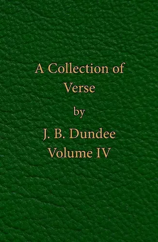 A Collection of Verse - Volume IV cover