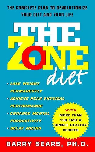 The Zone Diet cover